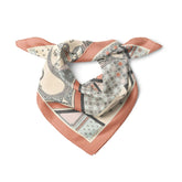 Etro Etnik Desen Motifli Somon Fular Bandana