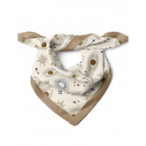 Göz Desenli Krem Bandana