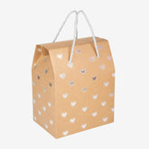 Gri Kalpli Kraft Tasarım Premium Hediye Kutusu