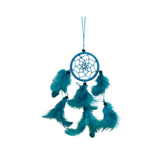 Tüylü Turkuaz Mini Rüya Kapanı 6 cm