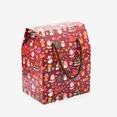 Yılbaşı Temalı Kırmızı Hediye Kutusu