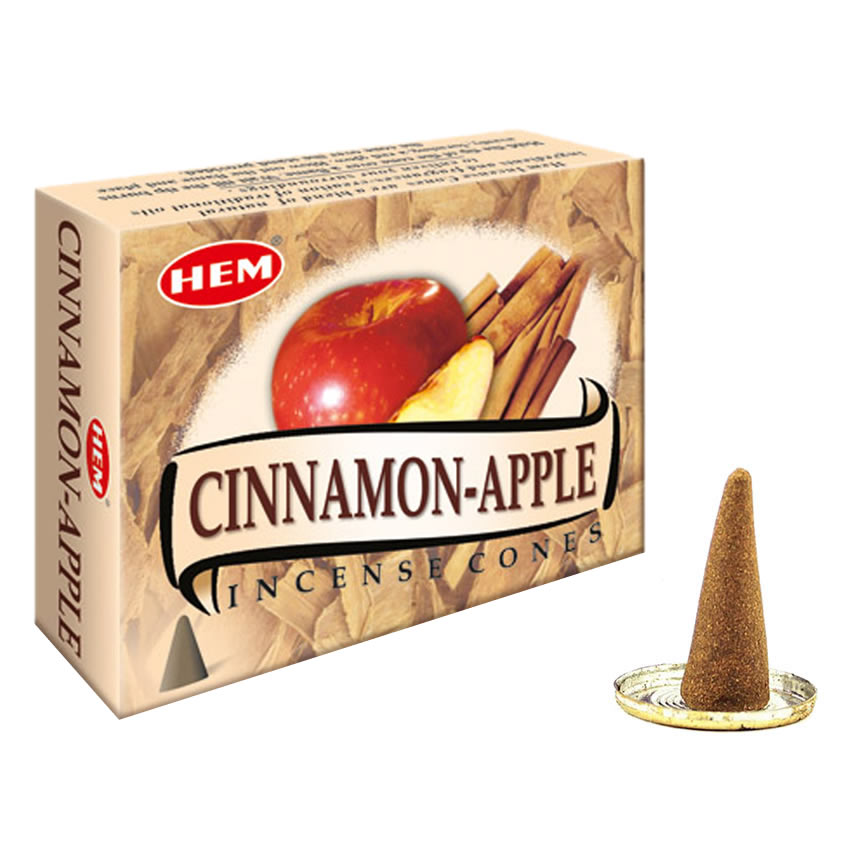 Cinnamon Apple (Tarçın & Elma) Aromalı Konik Tütsü