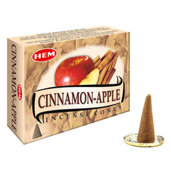 Cinnamon Apple (Tarçın & Elma) Aromalı Konik Tütsü