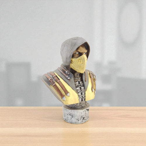 Polyester Scorpion Büst 12 Cm