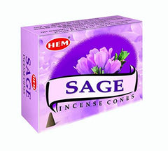 Sage / Salvia (Adaçayı) Aromalı Konik Tütsü