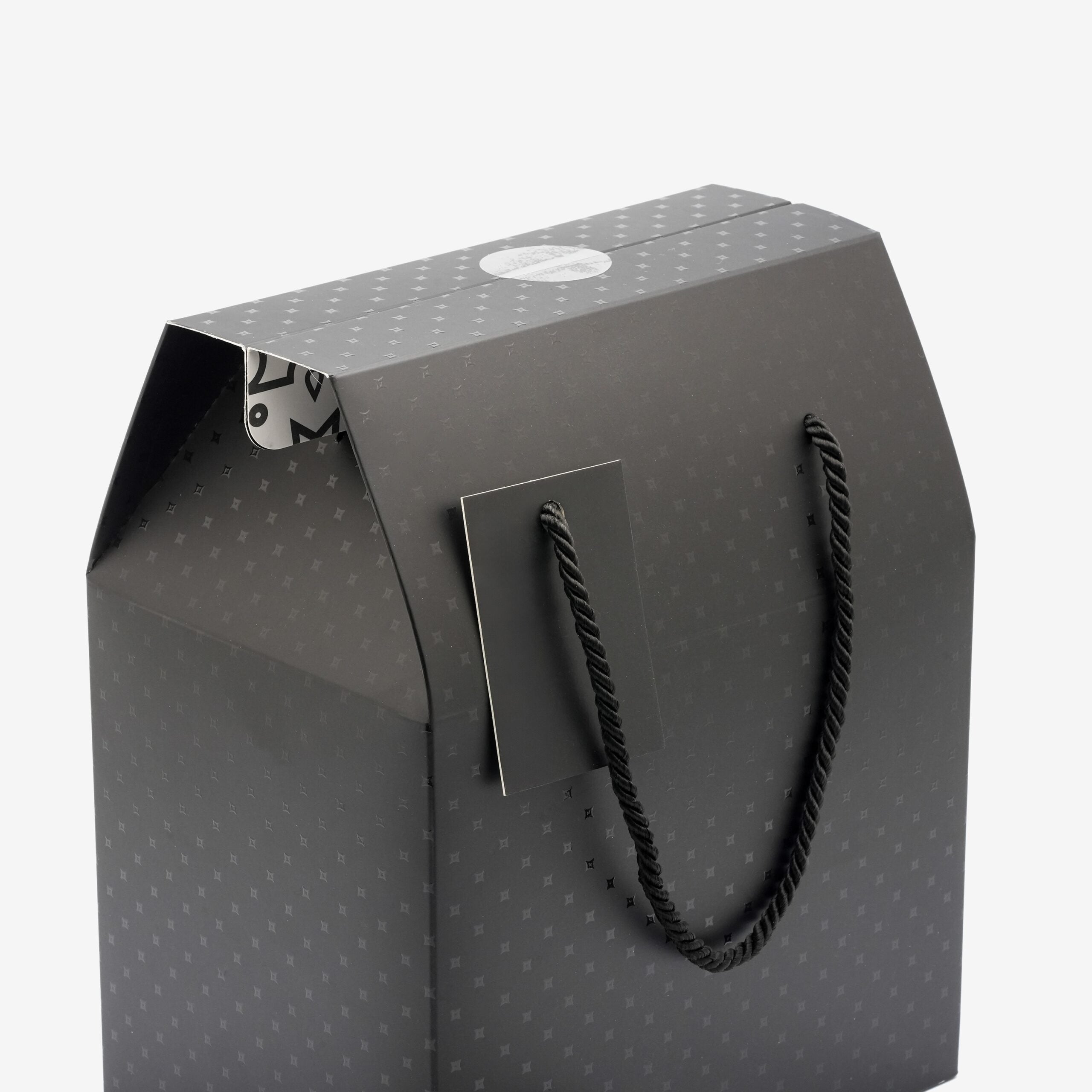 Siyah Desenli Premium Hediye Kutusu
