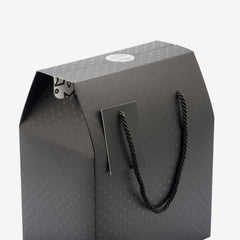 Siyah Desenli Premium Hediye Kutusu