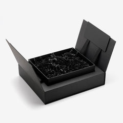 Siyah Kırpık Zigzag Dolgu Kağıdı 50gr