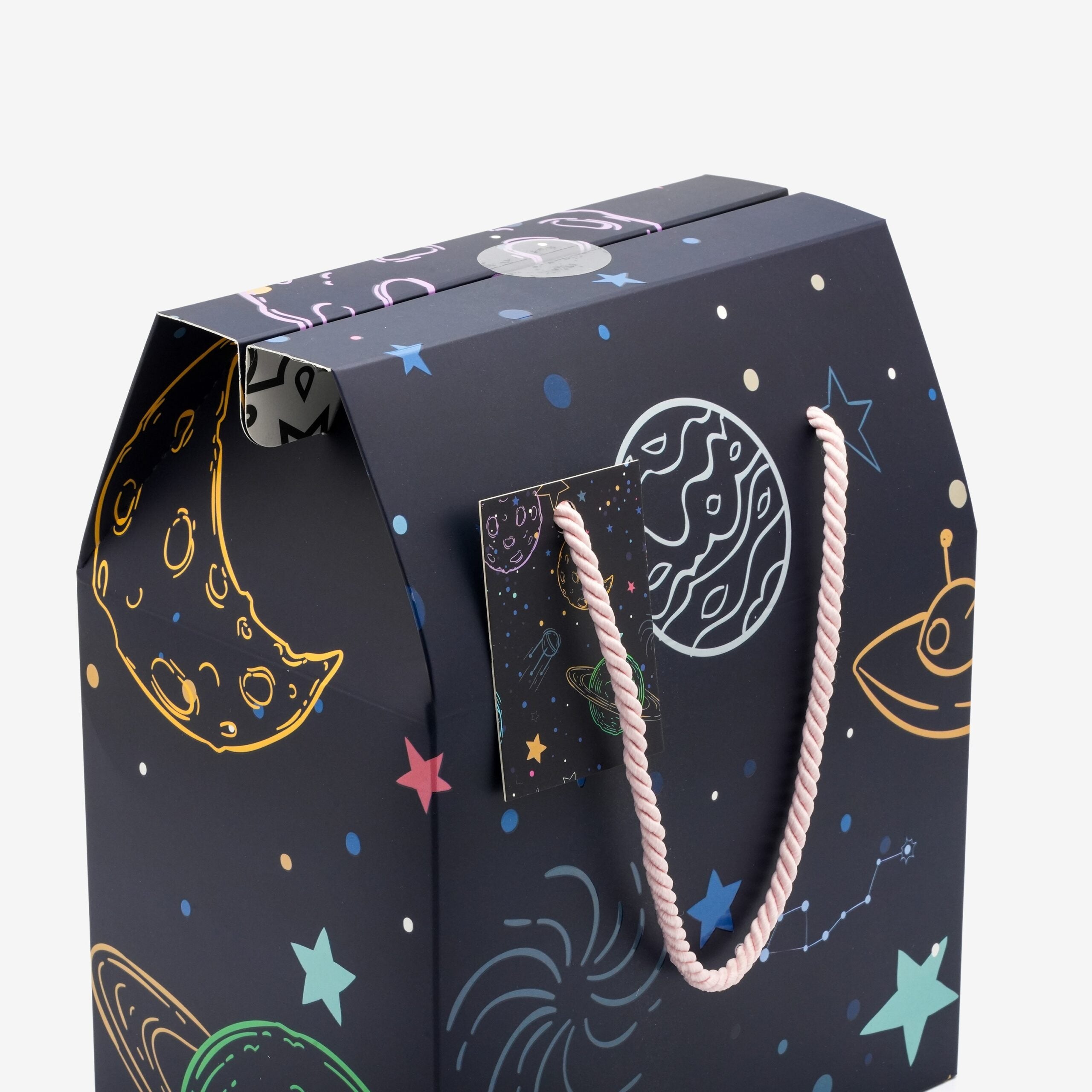 Uzay Temalı Hediye Kutusu