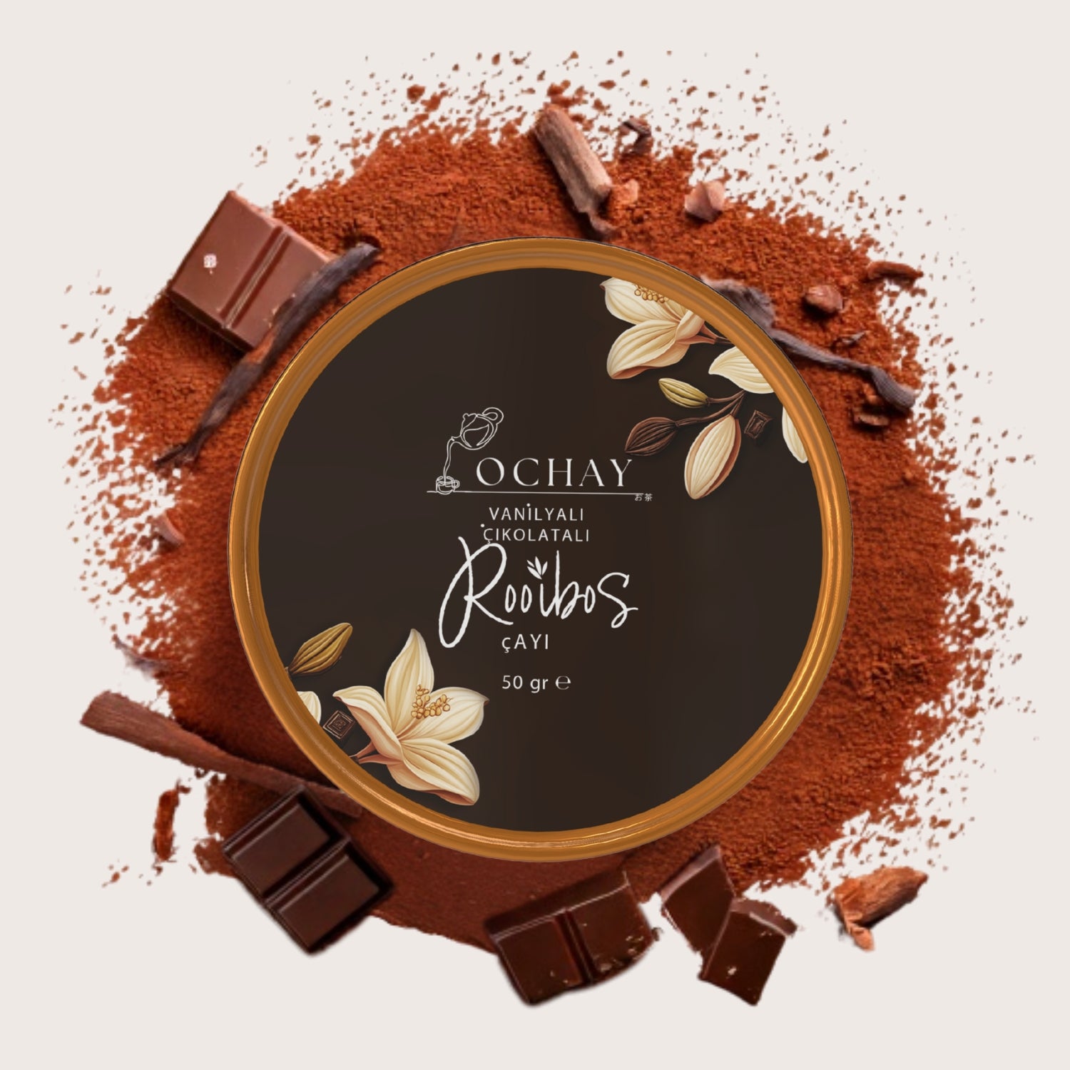 Vanilyalı Çikolatalı Rooibos 50 Gram