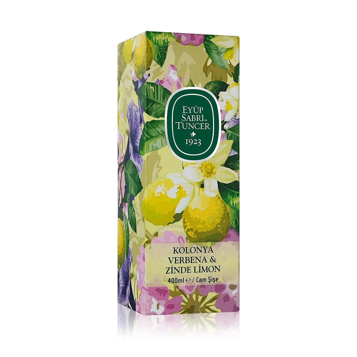 Verbena & Zinde Limon Kolonyası 400 ml - Cam Şişe